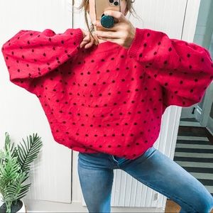 Vintage Malibu Day Dreams Oversized Sweater